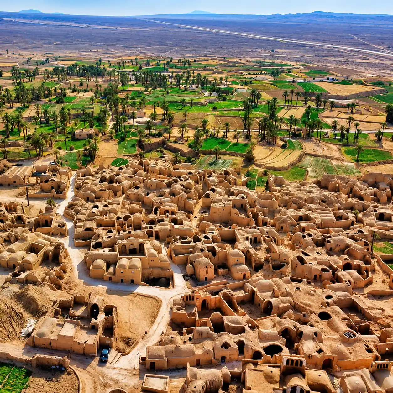 ancient-adobe-village-oasis-200kb تور طبس، اصفهک و ازمیغان | ۲۶ تا ۲۹ آبان ۱۴۰۵ - تصویر 1